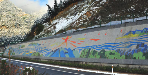 三峡翻坝高速公路《山水长卷》