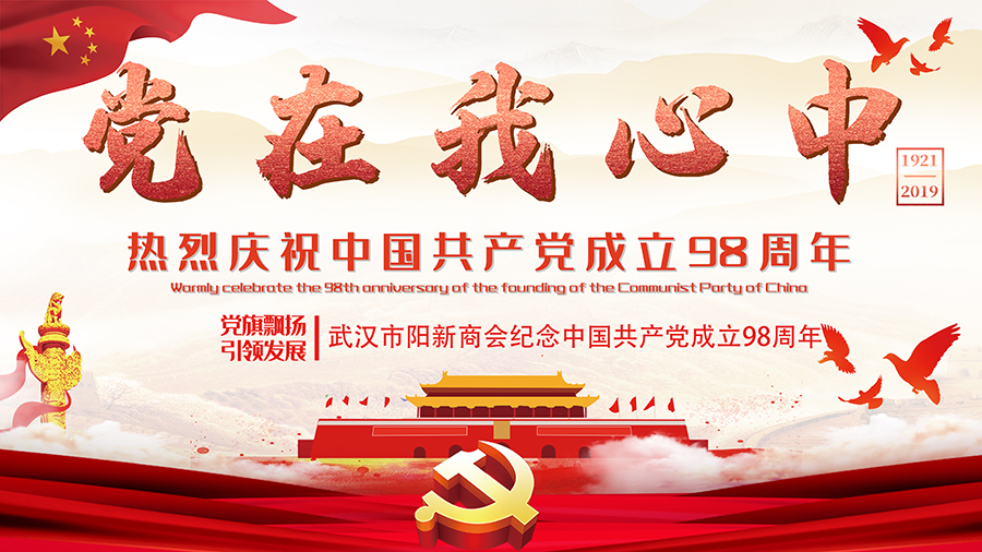热烈庆祝武汉市阳新商会党会活动在我公司圆满举办